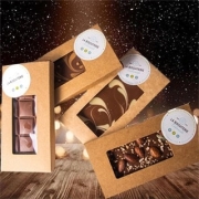 CHOCOLAT LAIT PRALINE  - Les tablettes de chocolat au lait (poids net : 100gr) - La Biscuiterie Lolmede